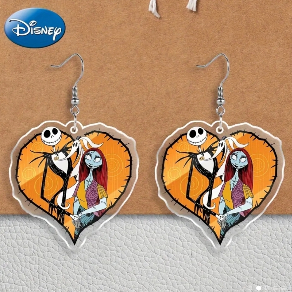Disney Nightmare Before Christmas earrings NWT